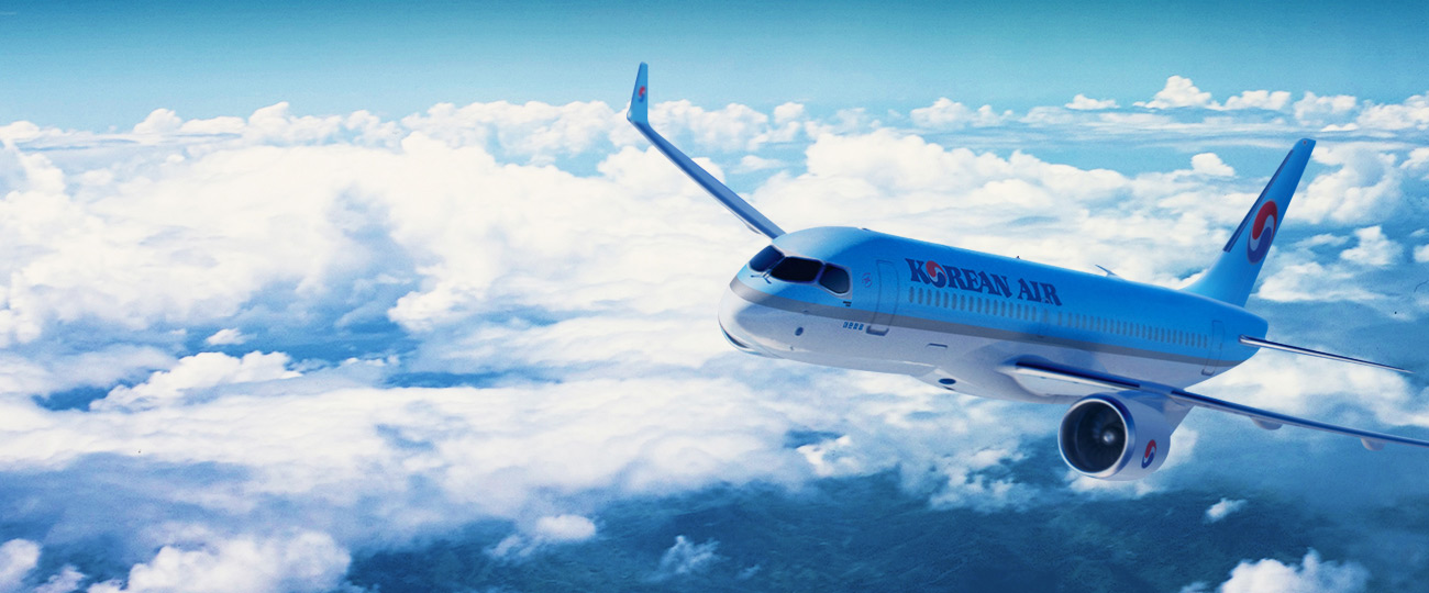 korean airline plane